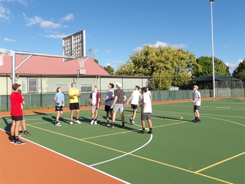 Basket ball and netball precinct